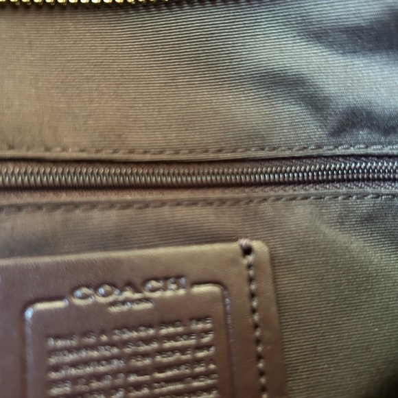 Coach NWT Large Pink Butterfly Print Tote - Picture 8 of 14